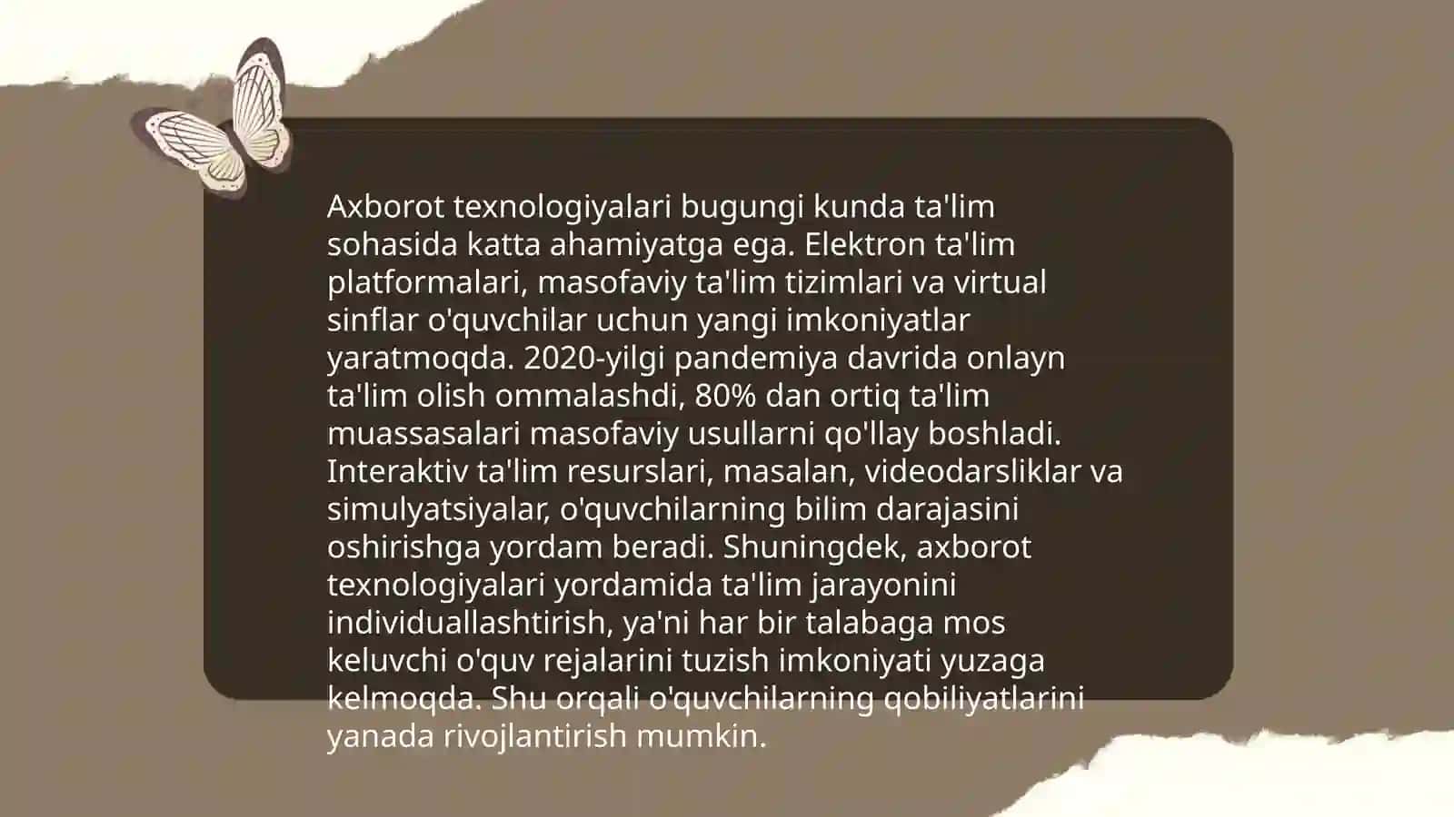 Huquq ta'limida yangi axborot va pedagogik texnologiyalar 4