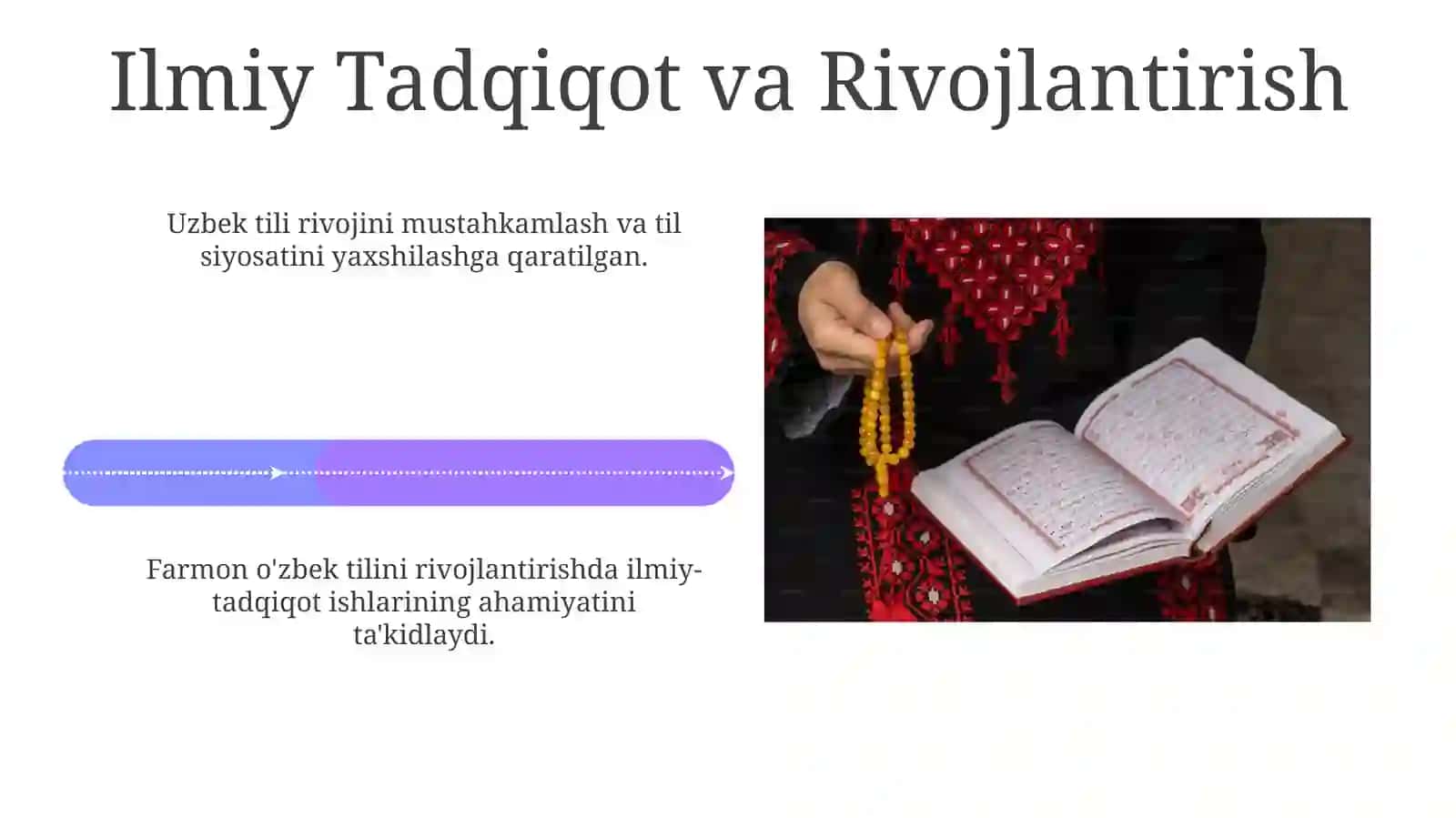 Mamlakatimizda o'zbek tilini yanada rivojlantirish va til siyosatini takomillashtirish chora-tadbirlari 4