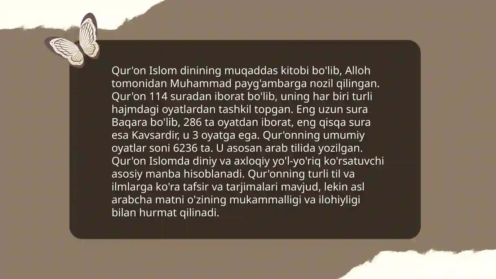 Islom dini haqida 4
