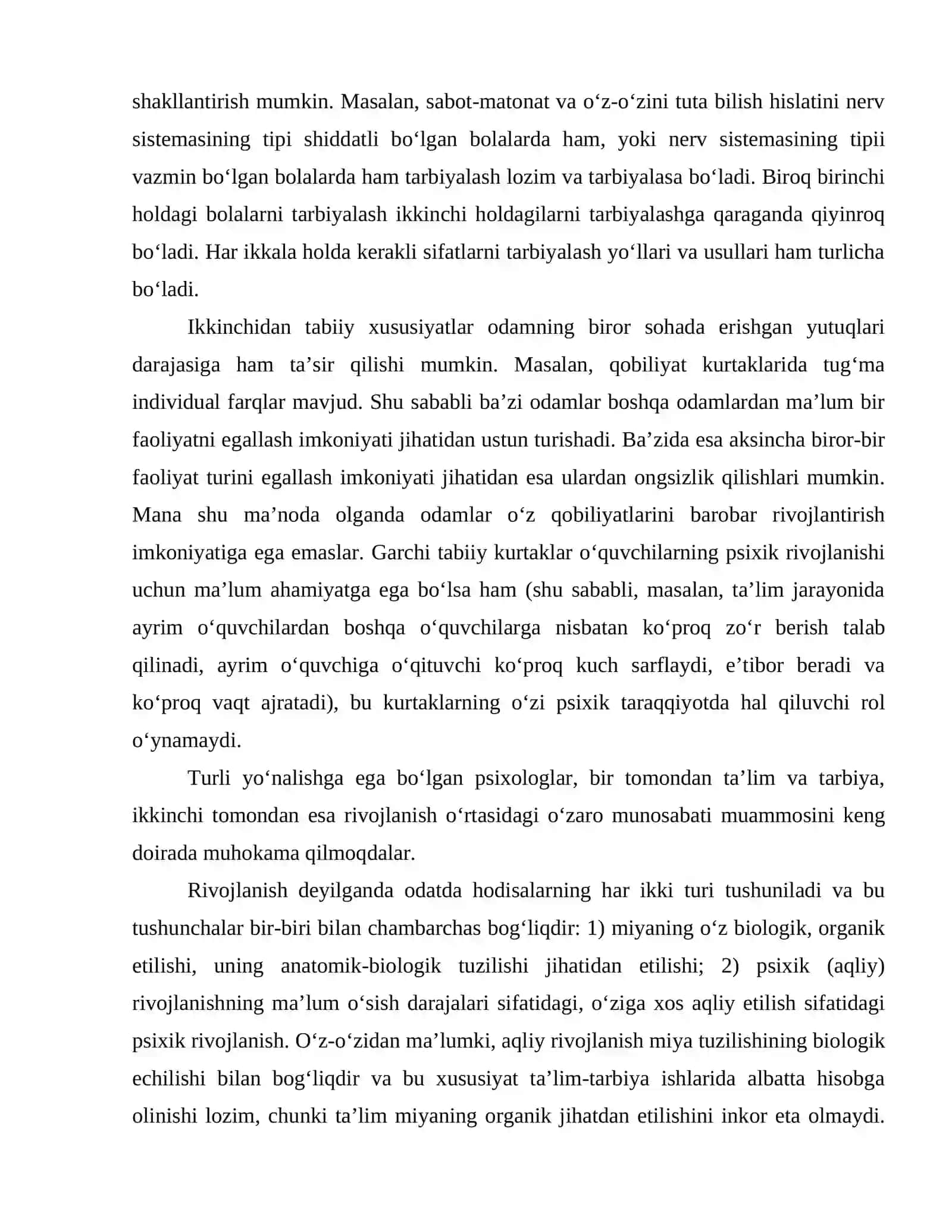 Psixik taraqqiyot nazariyalari 4
