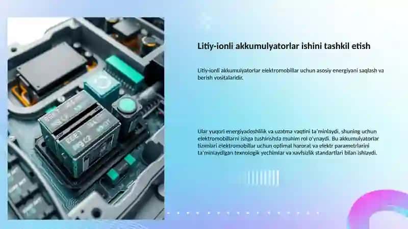 Elektromobillar fizikasi: Litiy-ionli akkumulyatorlar va motorlar 4