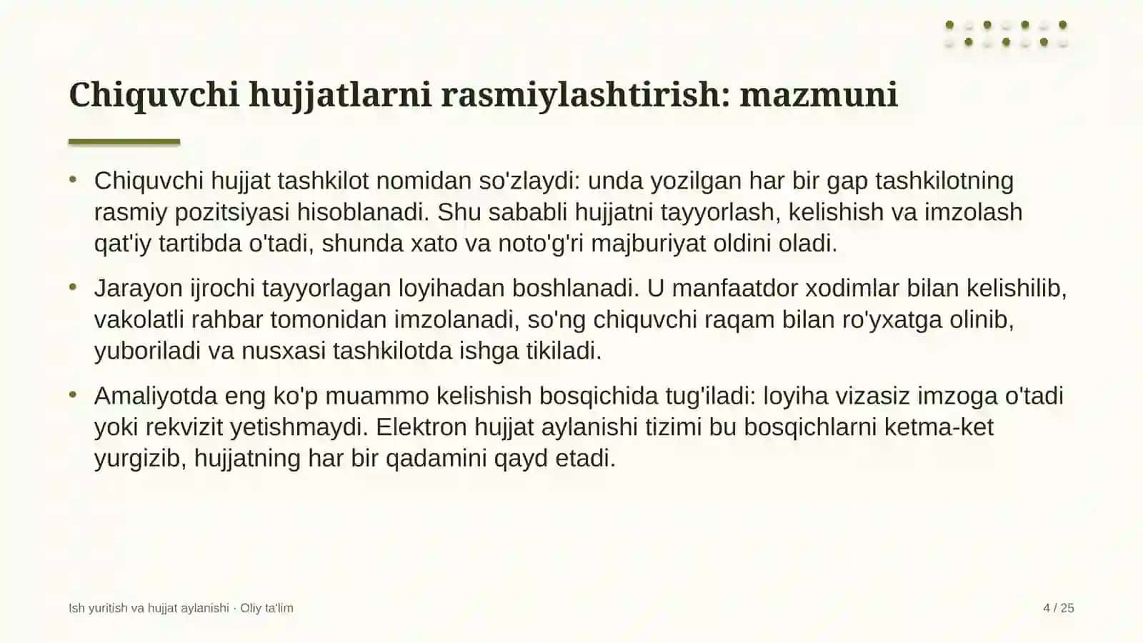 arxitektura byurolarida chiquvchi hujjatlarni rasmiylashtirish 5164 4
