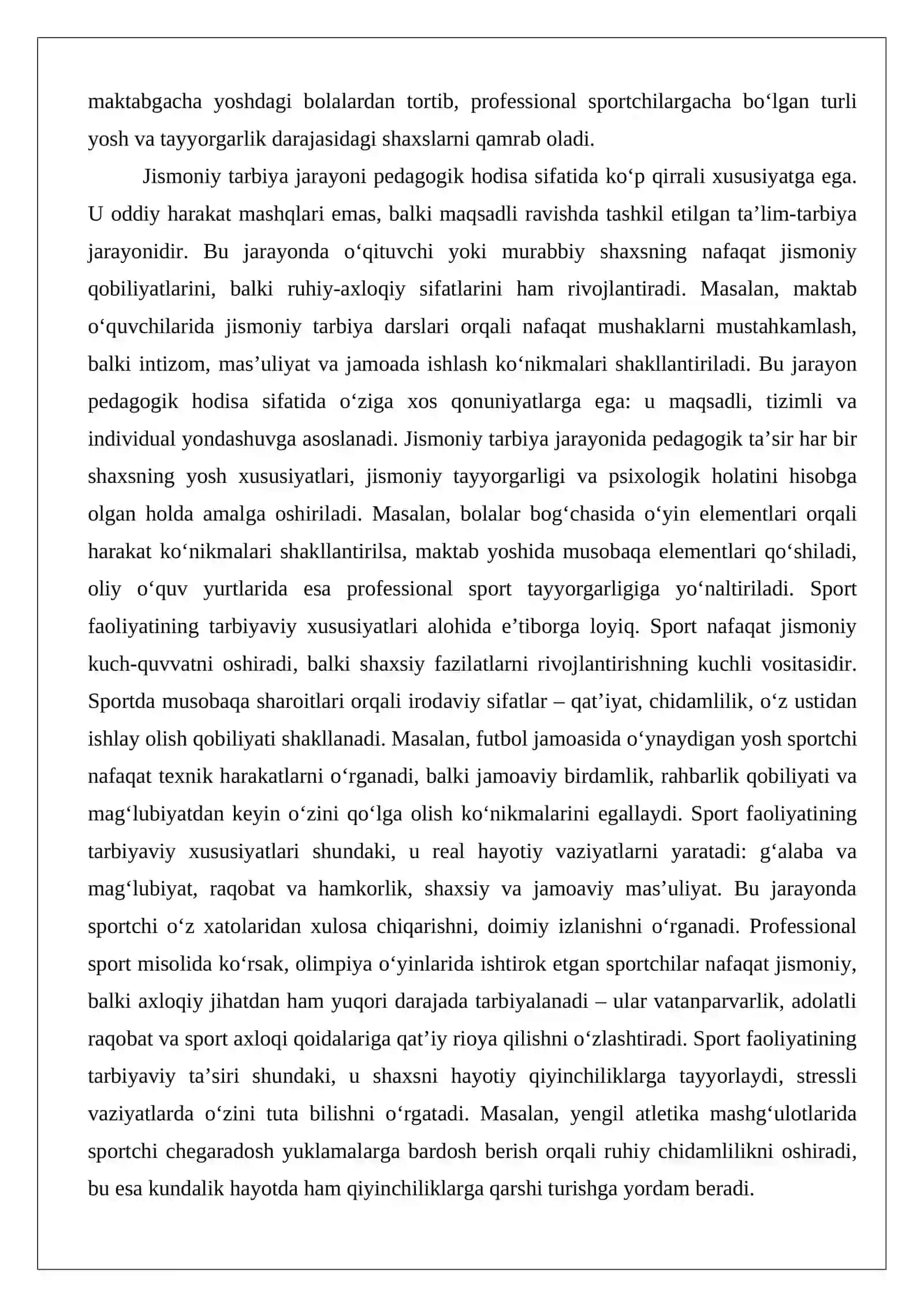 Jismoniy tarbiya va sport pedagogikasi 4