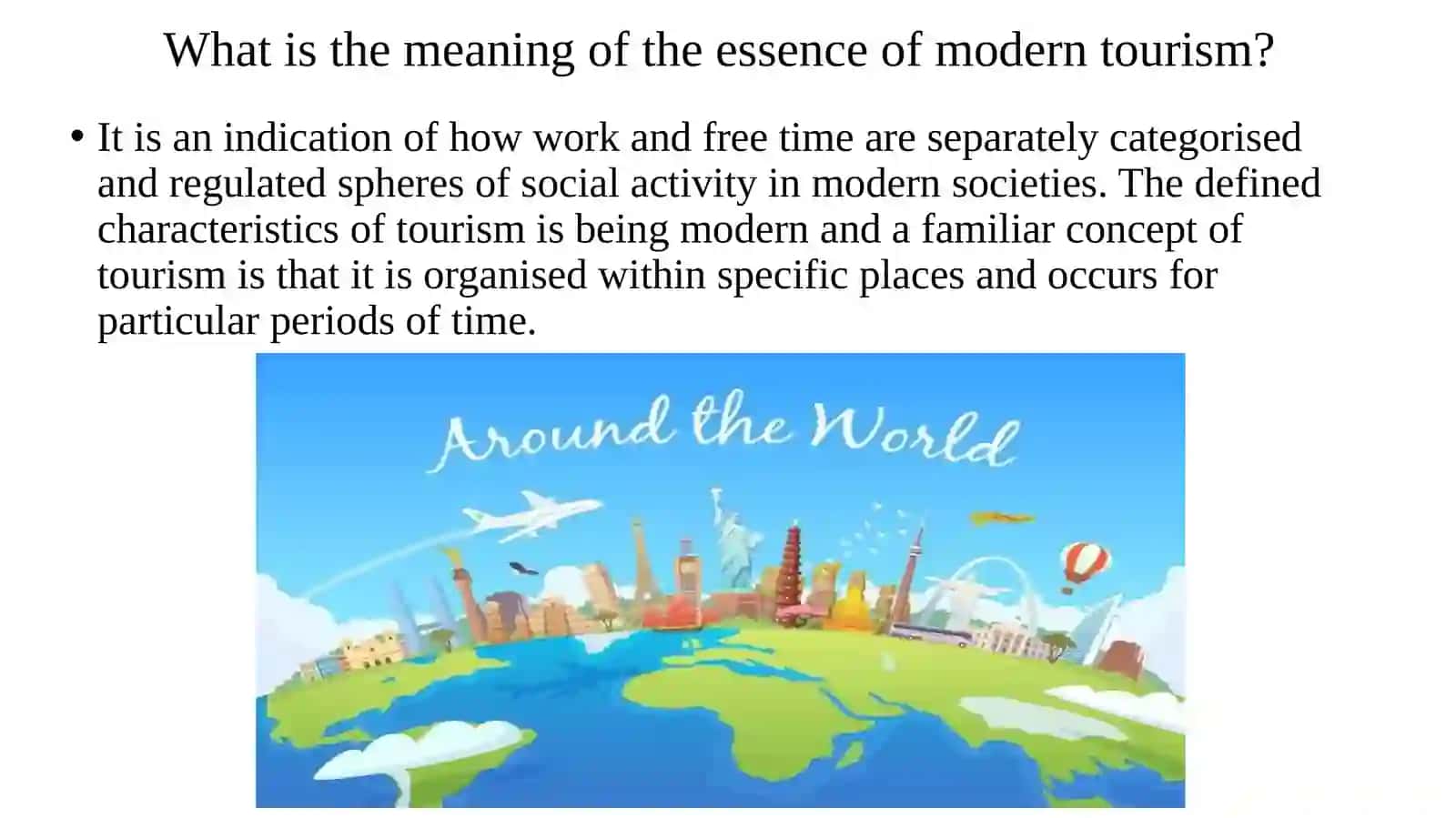 Essence and Content of Marketing in Tourism 4