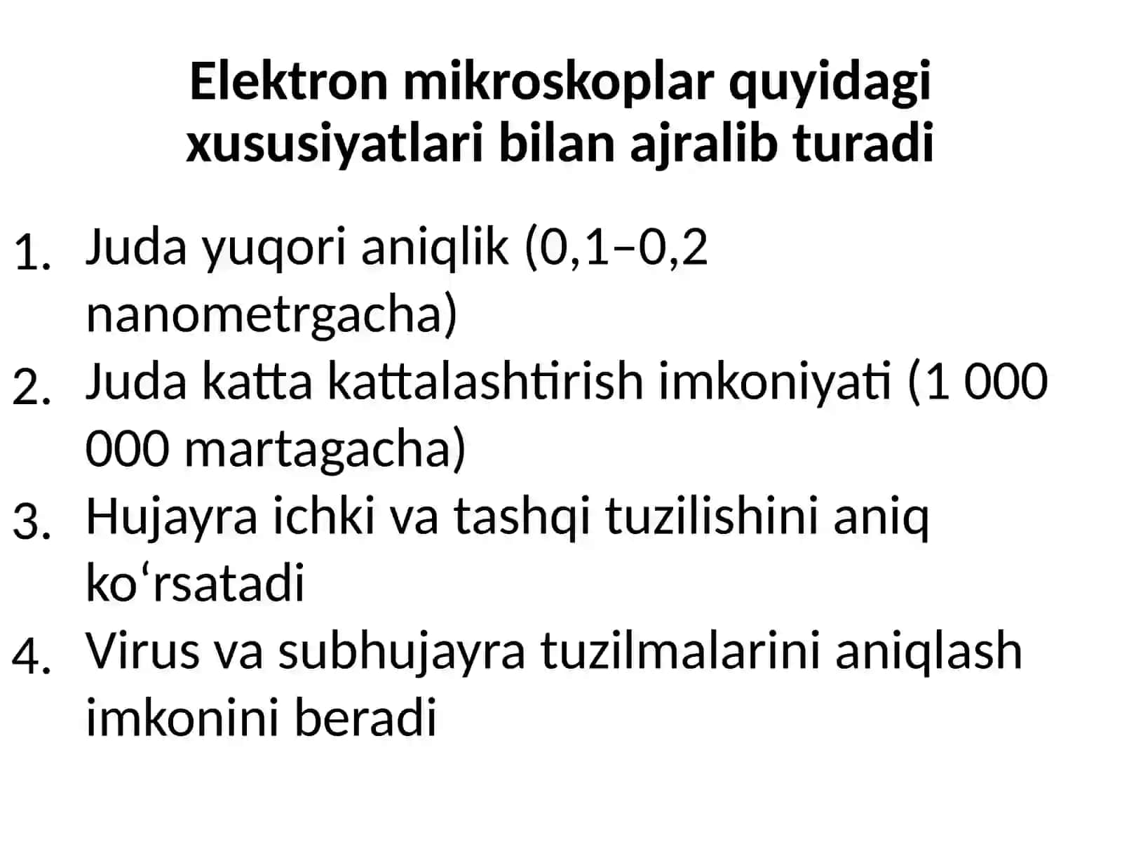 Elektron mikroskopiya usullari va ularning tibbiyotdagi ahamiyati 4