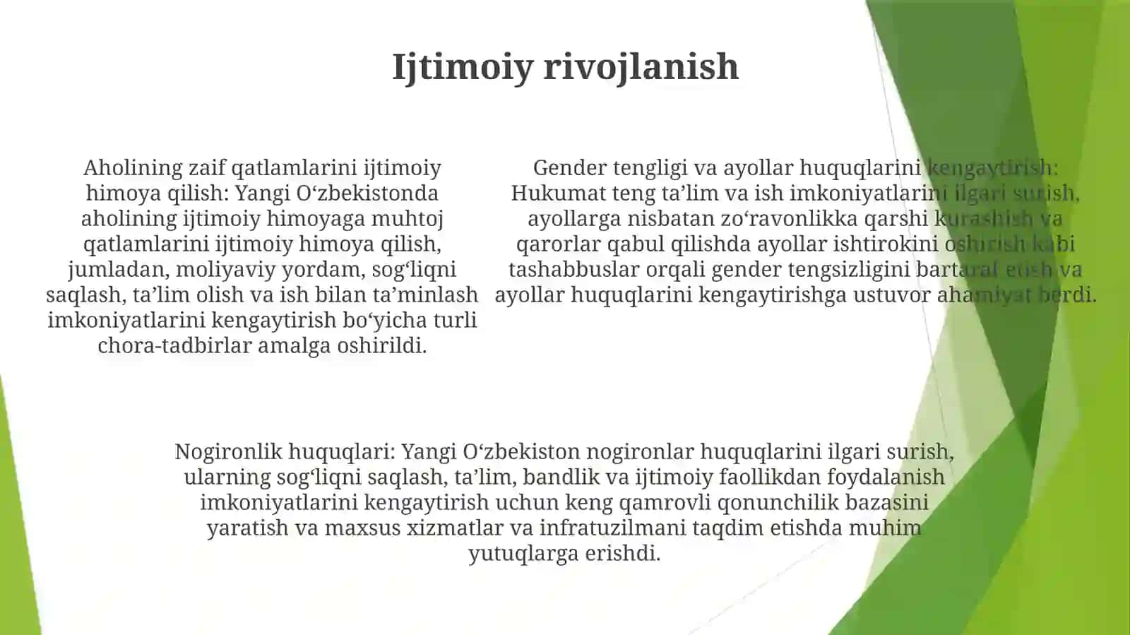 Taraqqiyot strategiyasi: “Milliy farovonlik, yangi O‘zbekiston” 4