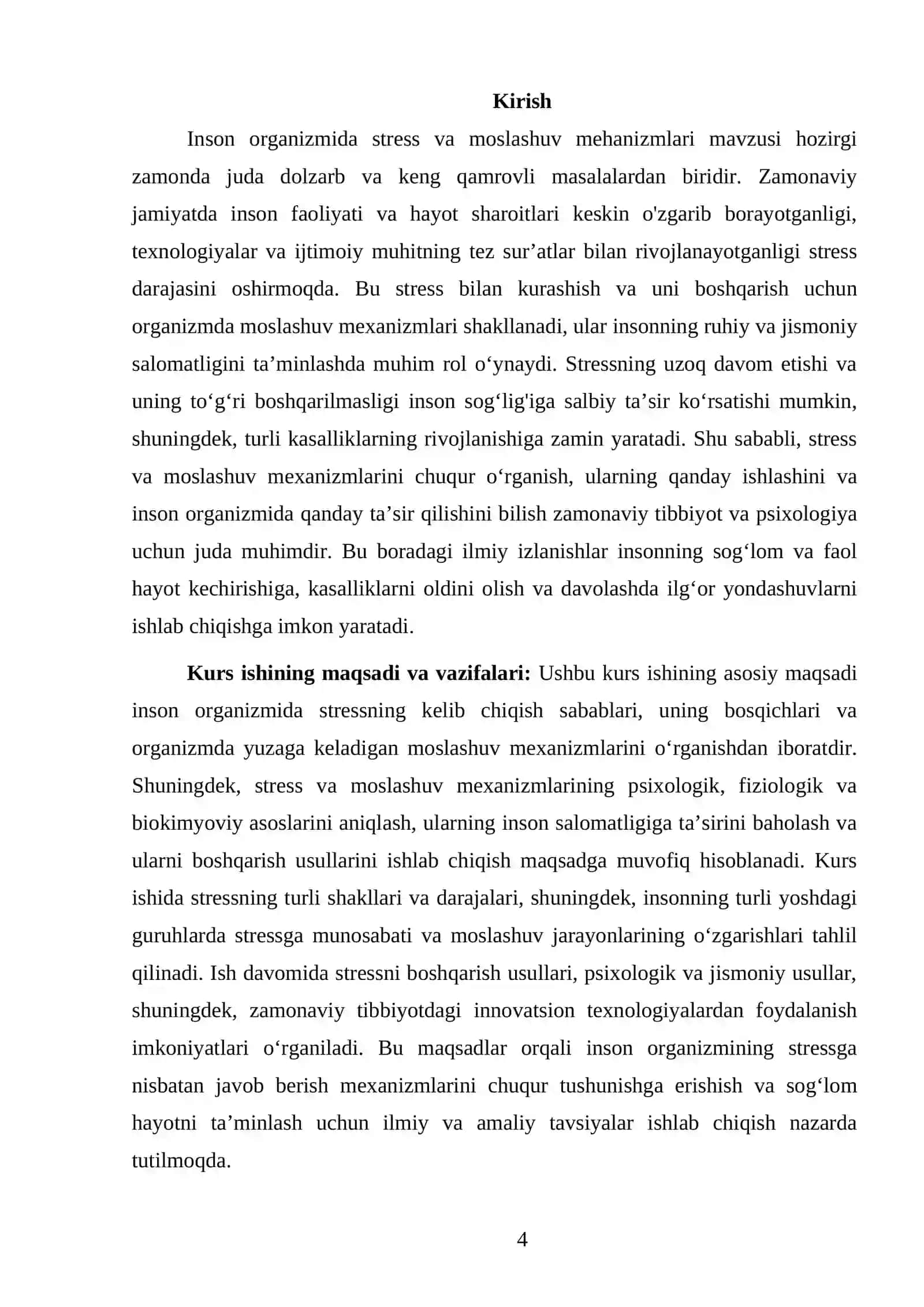 Ontagenizda stress va moslashuv mehanizmlari 4