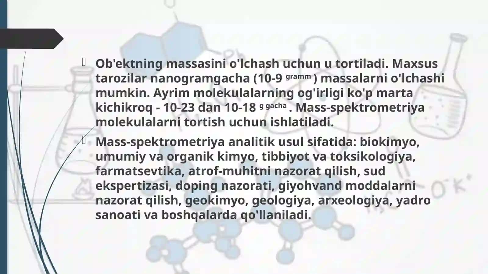 Mass-spektrometriyaasboblari 4