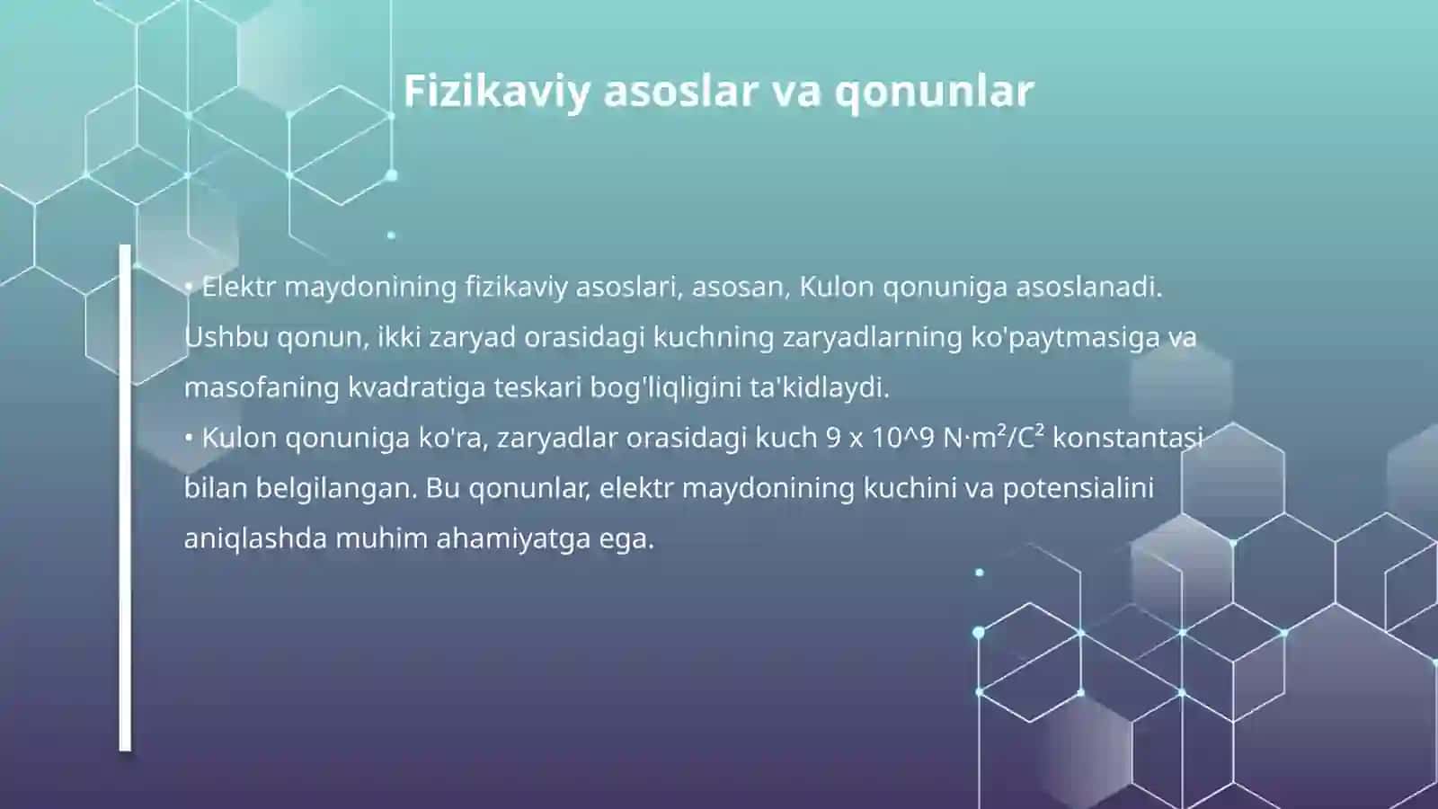 Elektr maydon potensiali 4