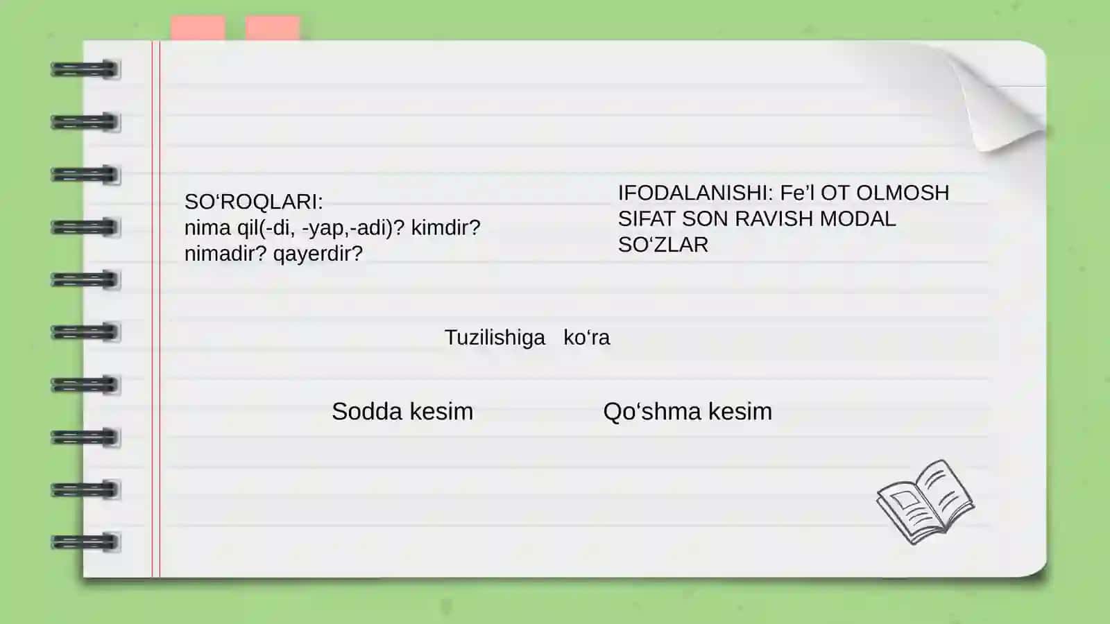 Kesim va uning ifodalanishi 4