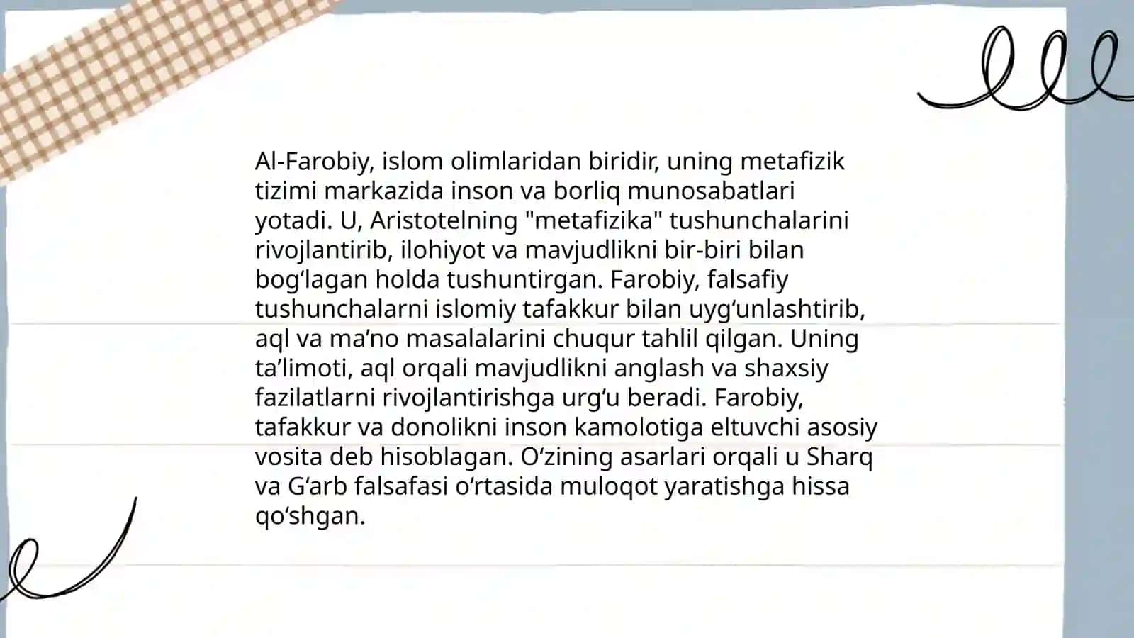 Aristotel Farobiy Kant ontologiyasida kategoriyalarning tasnifi 4