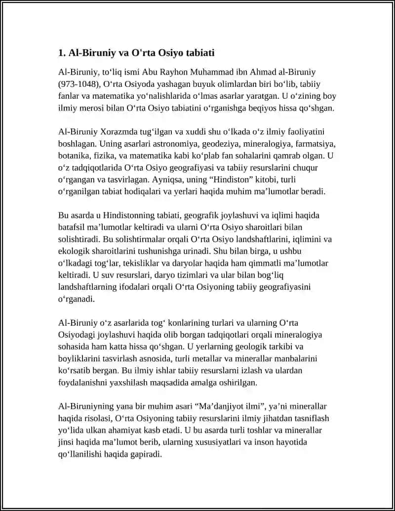 Al-Biruniy va O'rta Osiyo tabiati 4
