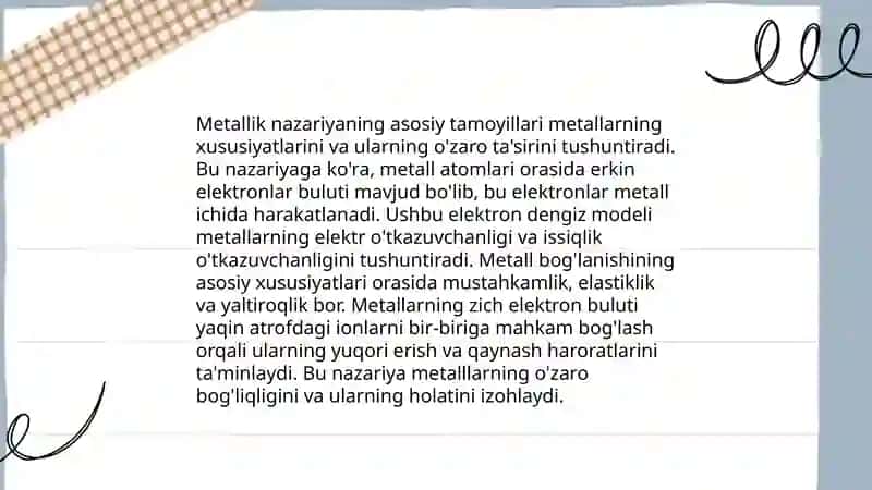 Pulning metallilik nazariyasi 4