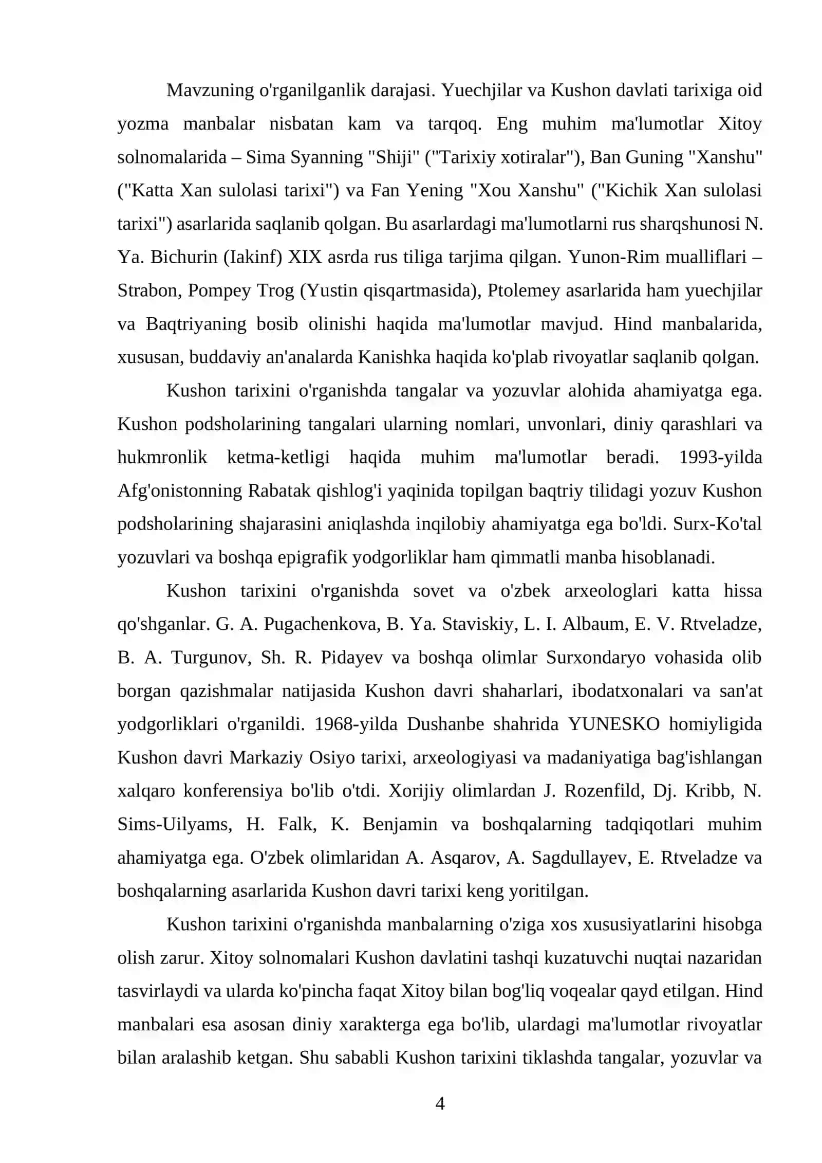 YUECHJI VA KUSHON PODSHOLIGI TARIXI 4