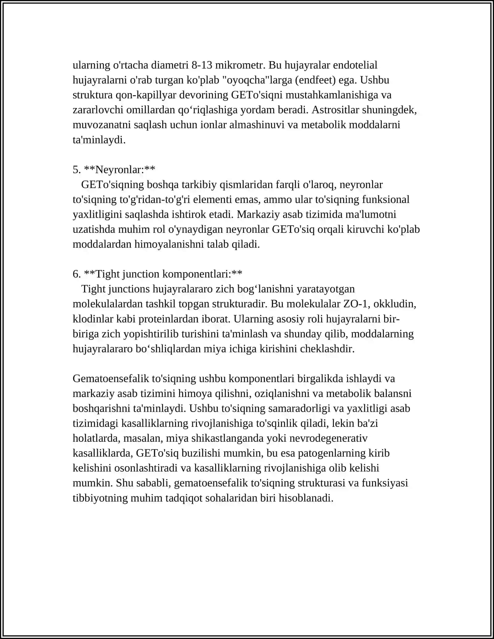 GEMATOENSEFALIK TO'SIQ GISTOFIZIOLOGIYASI 4