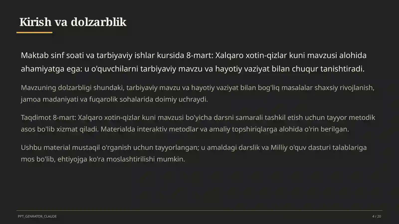 Xalqaro xotin-qizlar kuni 4