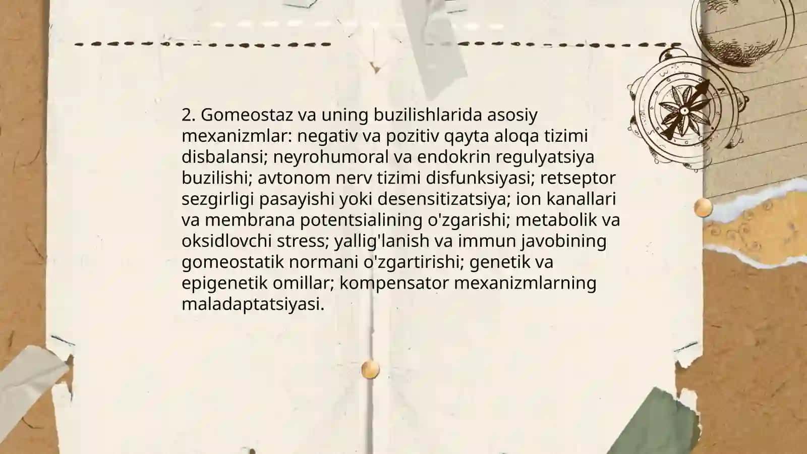 ICHKI REGULYASIYASI BUZILISHLARI 4