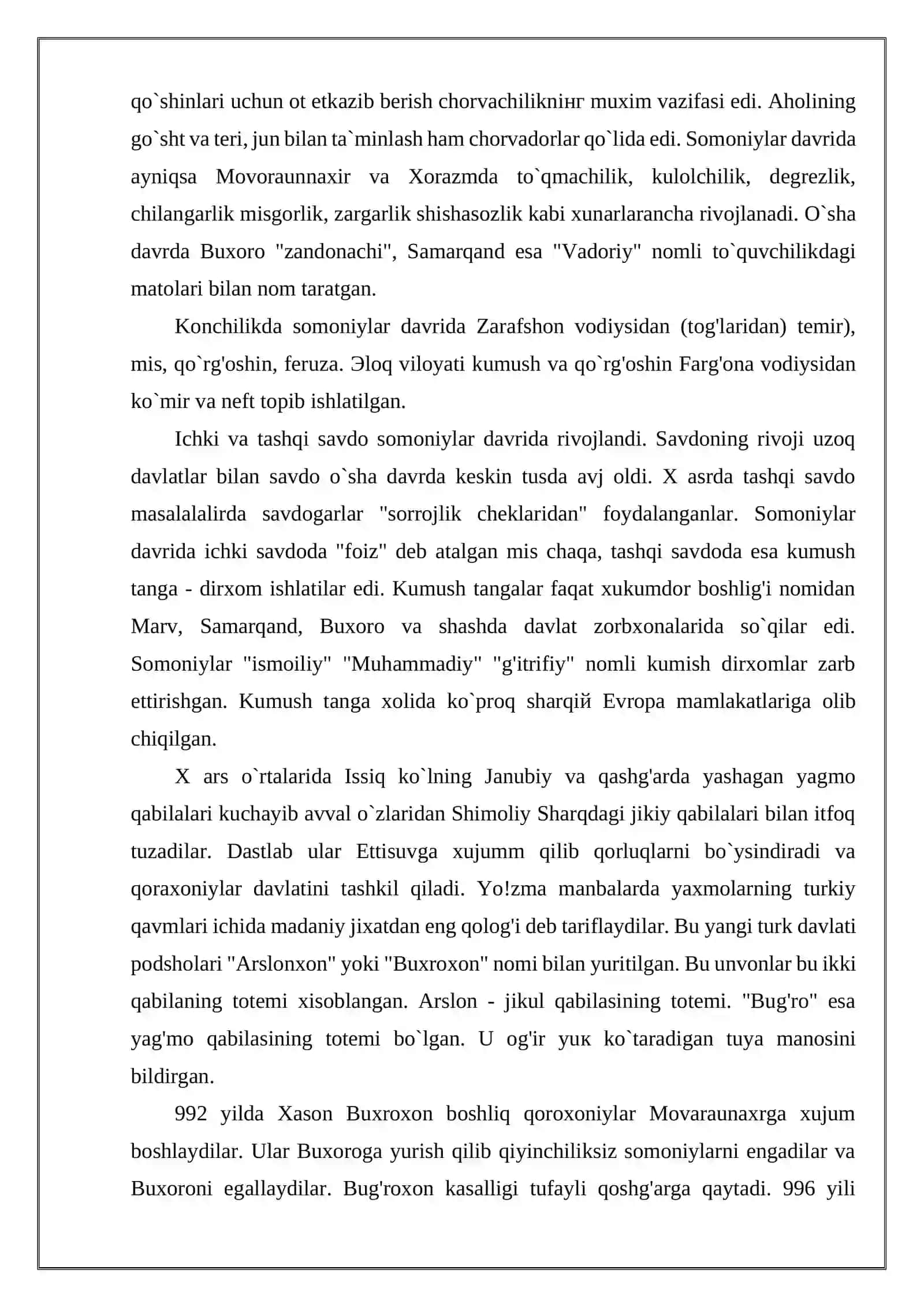 IX–XIV asr o‘rtalarida O‘rta Osiyoning tarixiy geografiyasi 4