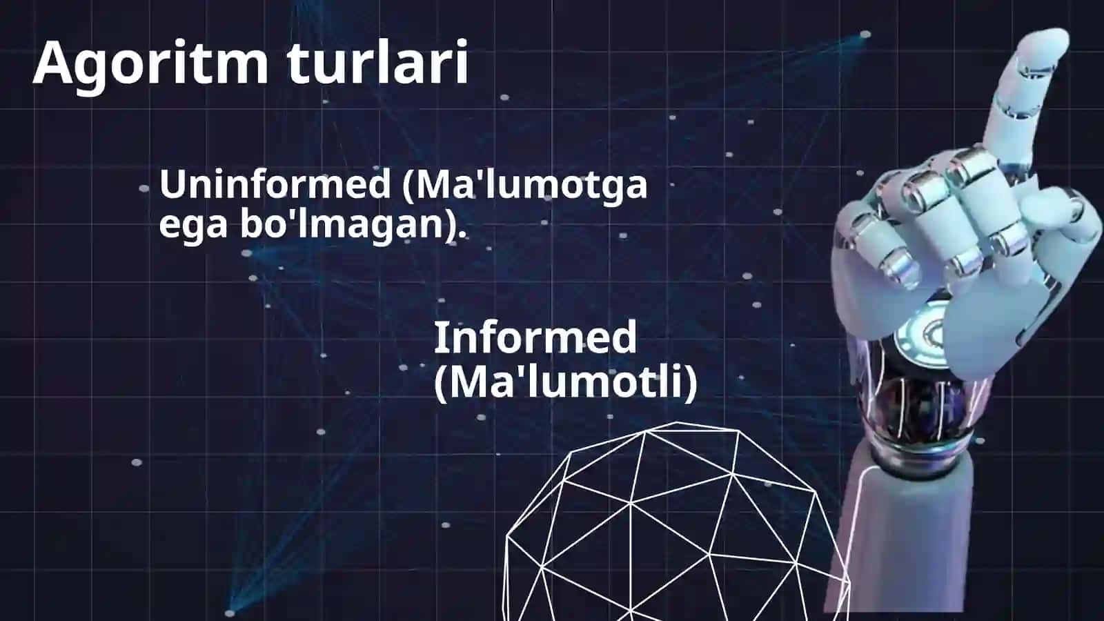 Evristik qidiruv algoritmlari va ularning turlari 4