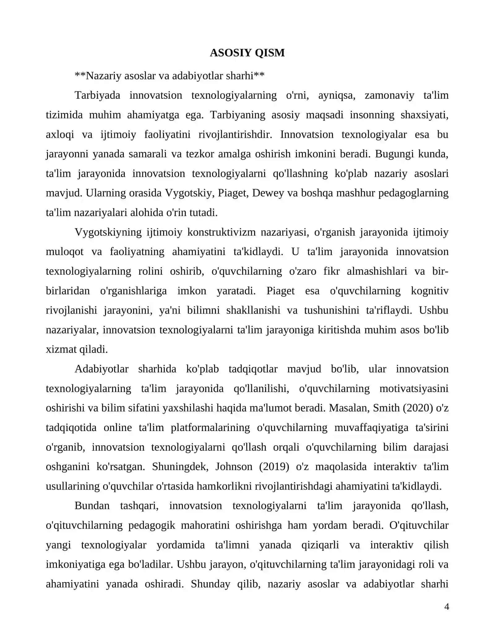 Tarbiyada innovatsion texnologiyalarning o'rni va ta'siri 4