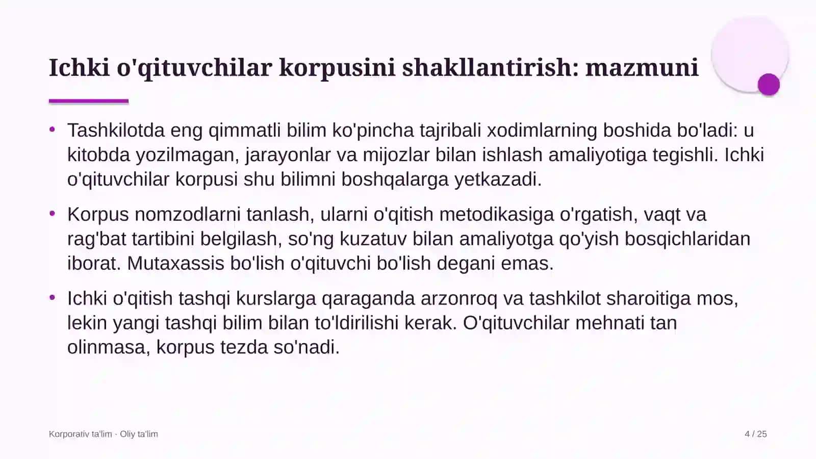 yoshlar turizmida ichki o'qituvchilar korpusini shakllantirish 7074 4