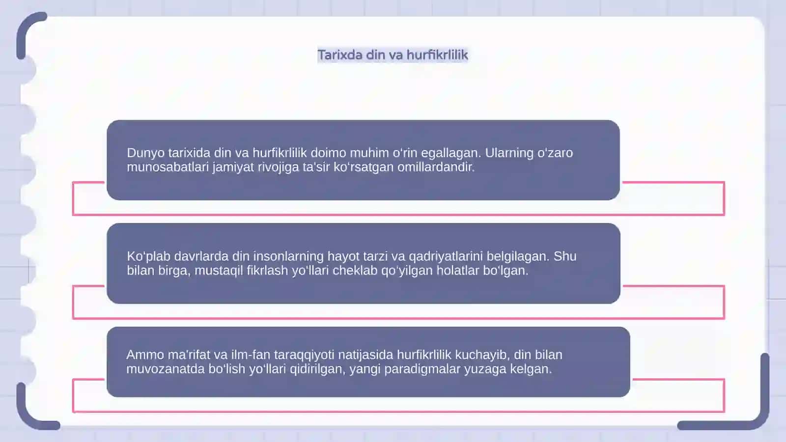 Din va hurfikrlilik 4