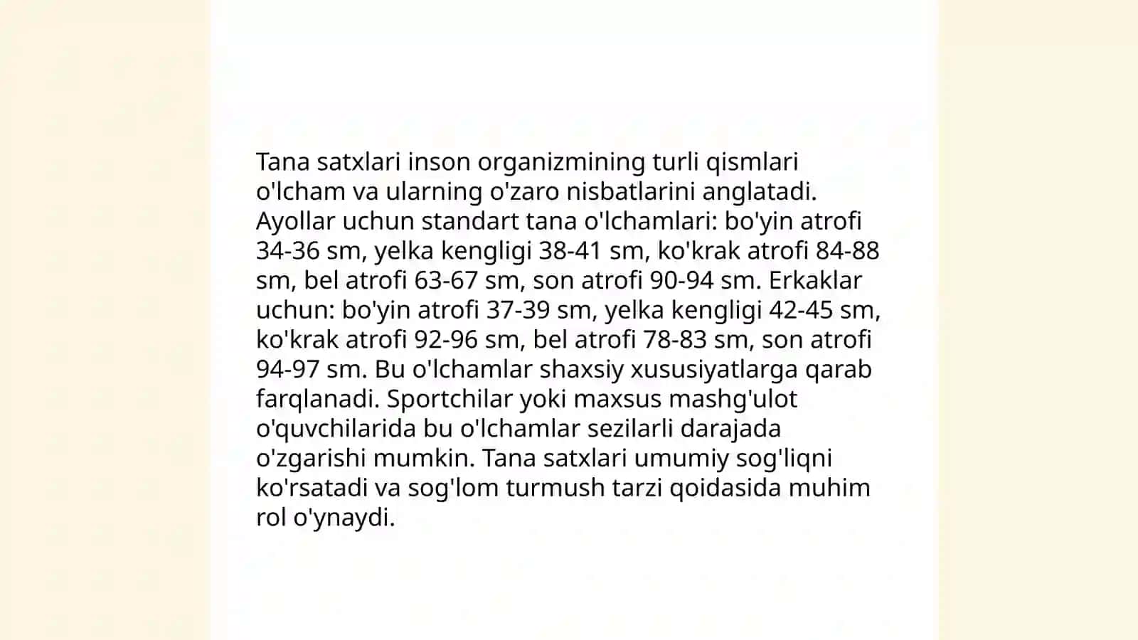 Anatomiya usullari. Tana o'qi va satxlari 4