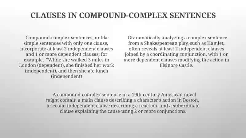 Compound Sentence Types of Coordination 4