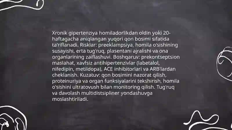 Homiladorlikda gipertenziv holatlar 4