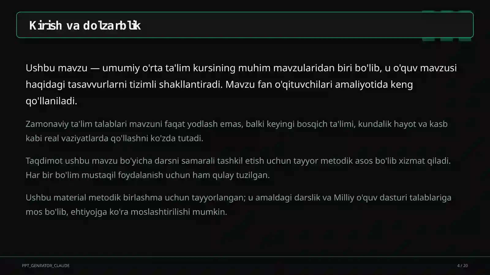 PIRLS va TIMSS xalqaro baholash dasturlariga tayyorgarlik: topshiriq turlari va misollar 4
