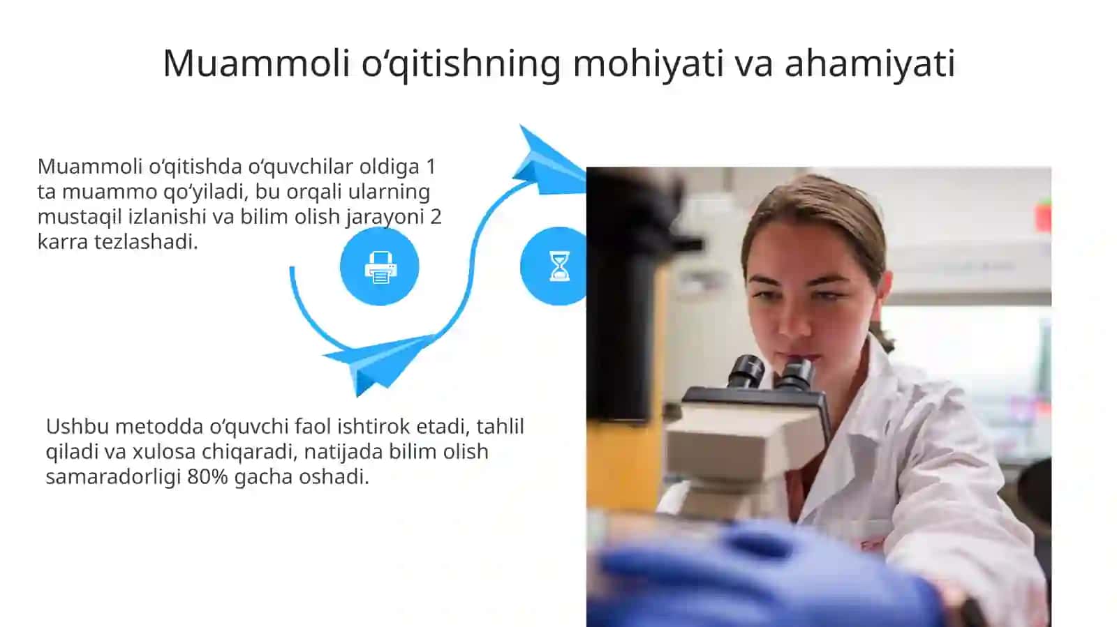 Muammoli oʻqitish asosida biologik jarayonlarni tahlil qilish 4