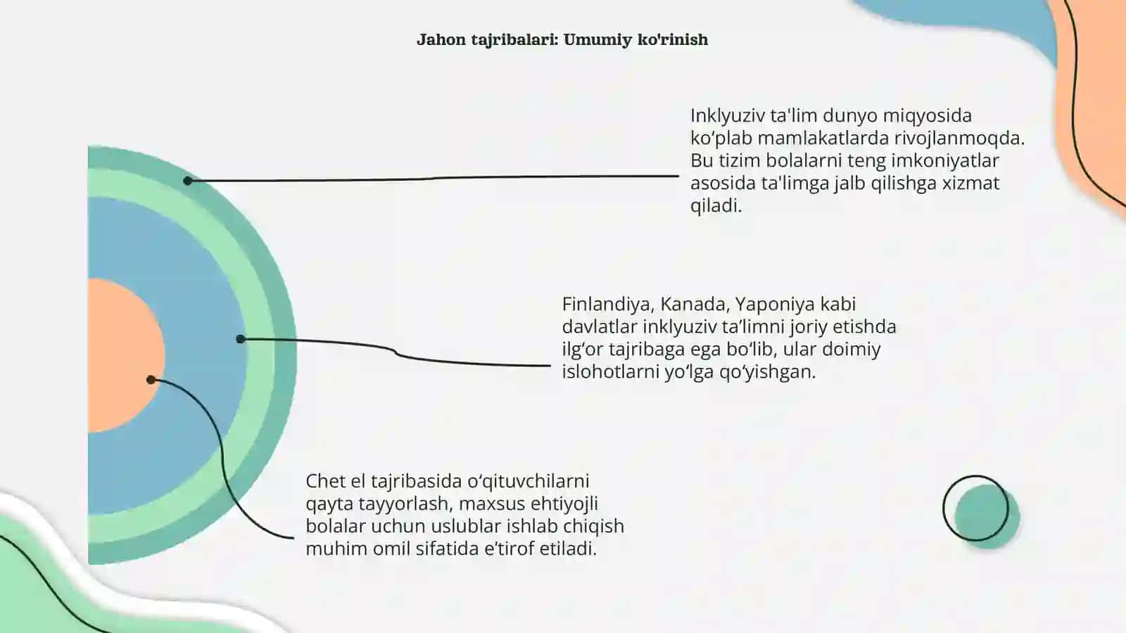 Inklyuziv ta'limni joriy qilish bo'yicha chet el tajribalari 4