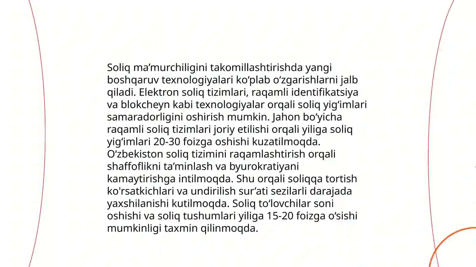 Soliq ma'murchiligini takomillashtirishda Davlat soliq idoralari faoliyati samaradorligini baholash tizimi 4