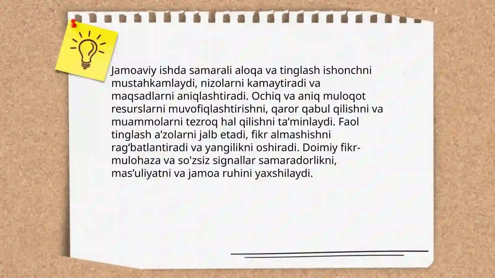 Jamoada ishlash (teamworking) va uning afzalliklari 4