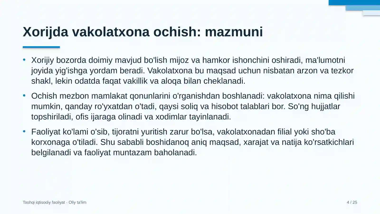 Kompyuter servis markazlarida xorijda vakolatxona ochish 4