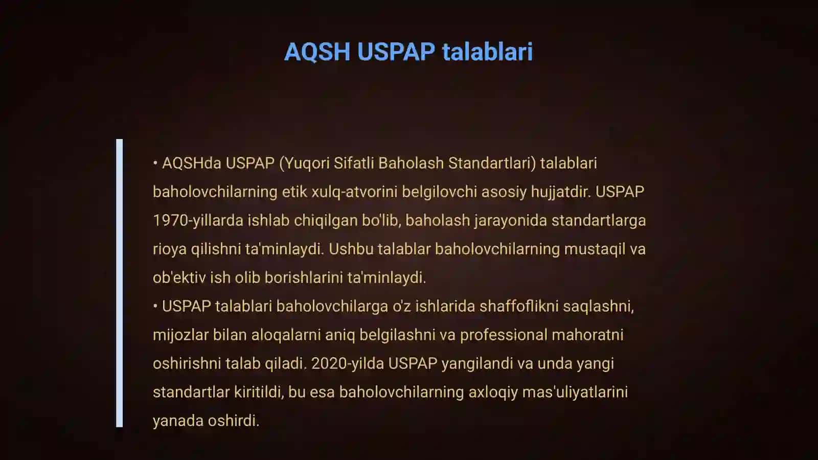 Xalqaro tajribada etik asoslar 4