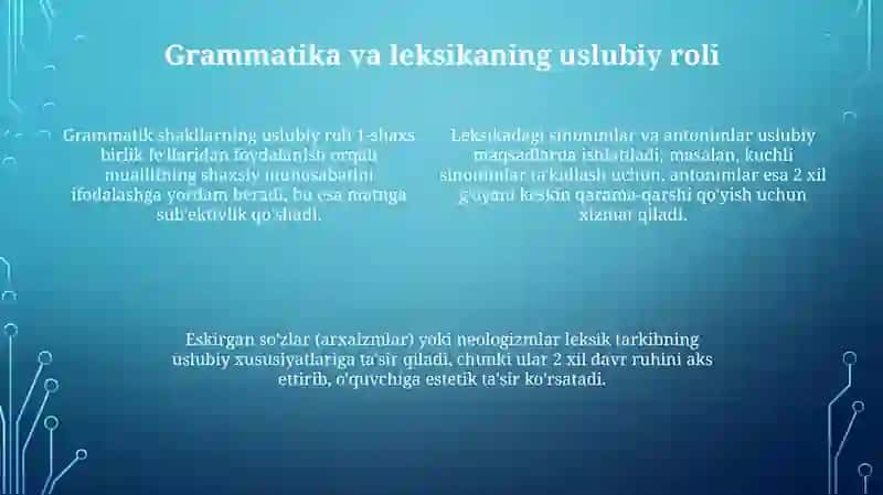 Mavzu: Yozma nutq uslubiyati 4