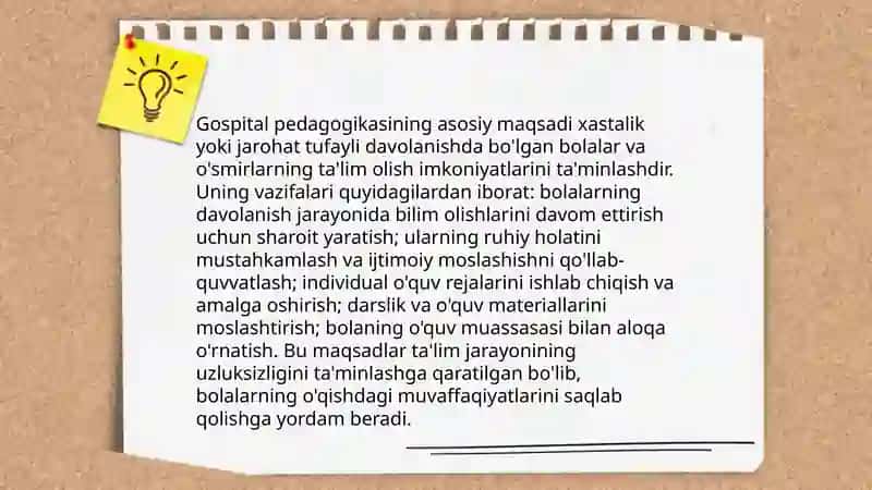 Gospital pedagogika fanining uslubiy asoslari 4