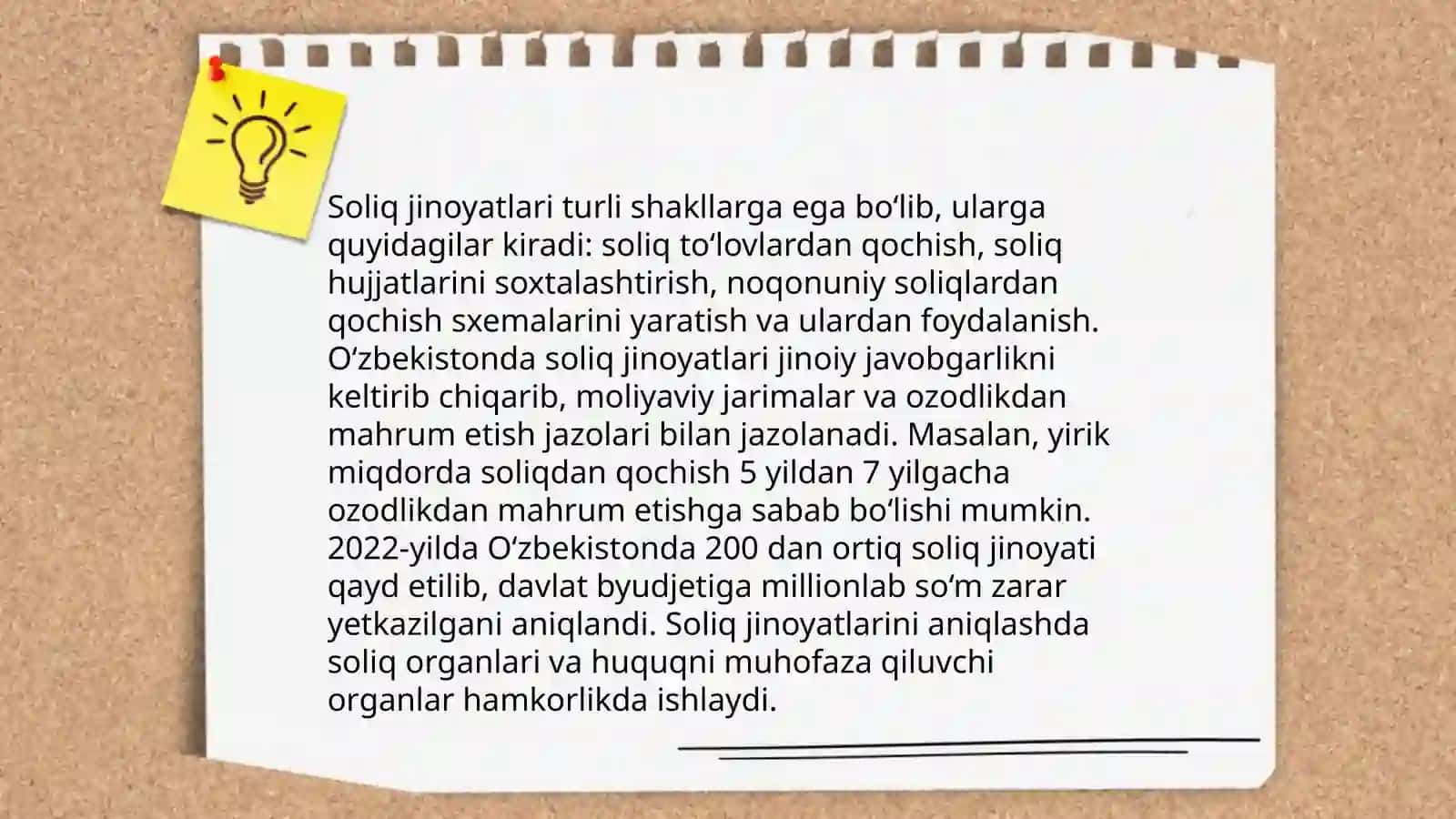 Soliq qonunchiligi buzganlik uchun jinoiy javobgarlik 4