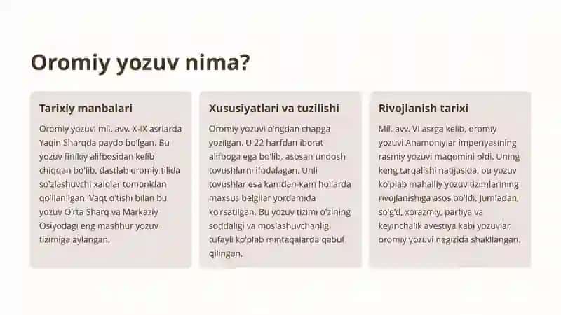 Oromiyyo zoviyodgorliklarida Markaziy Osiyoning tarixiy jarayonlari talqini 4