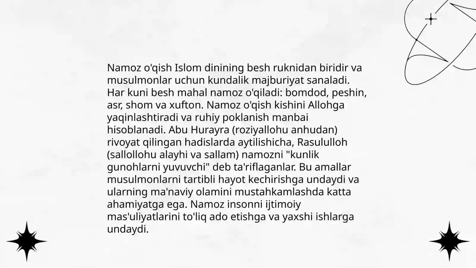 Islomiy ko'rsatkichlar 4