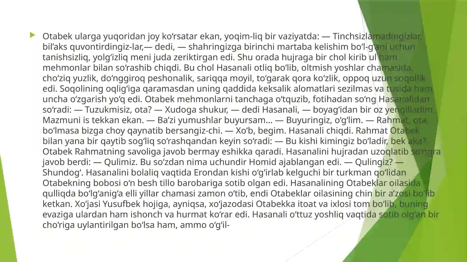 Abdulla Qodiriyning O’tkan Kunlari asari 4