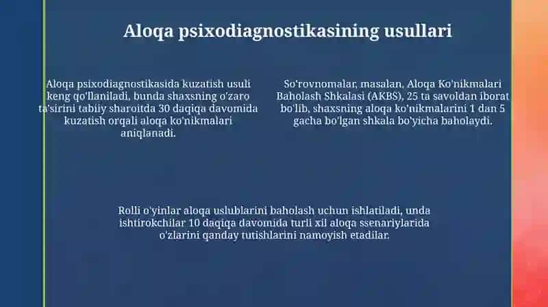 Muloqot psixodiagnostikasi 4