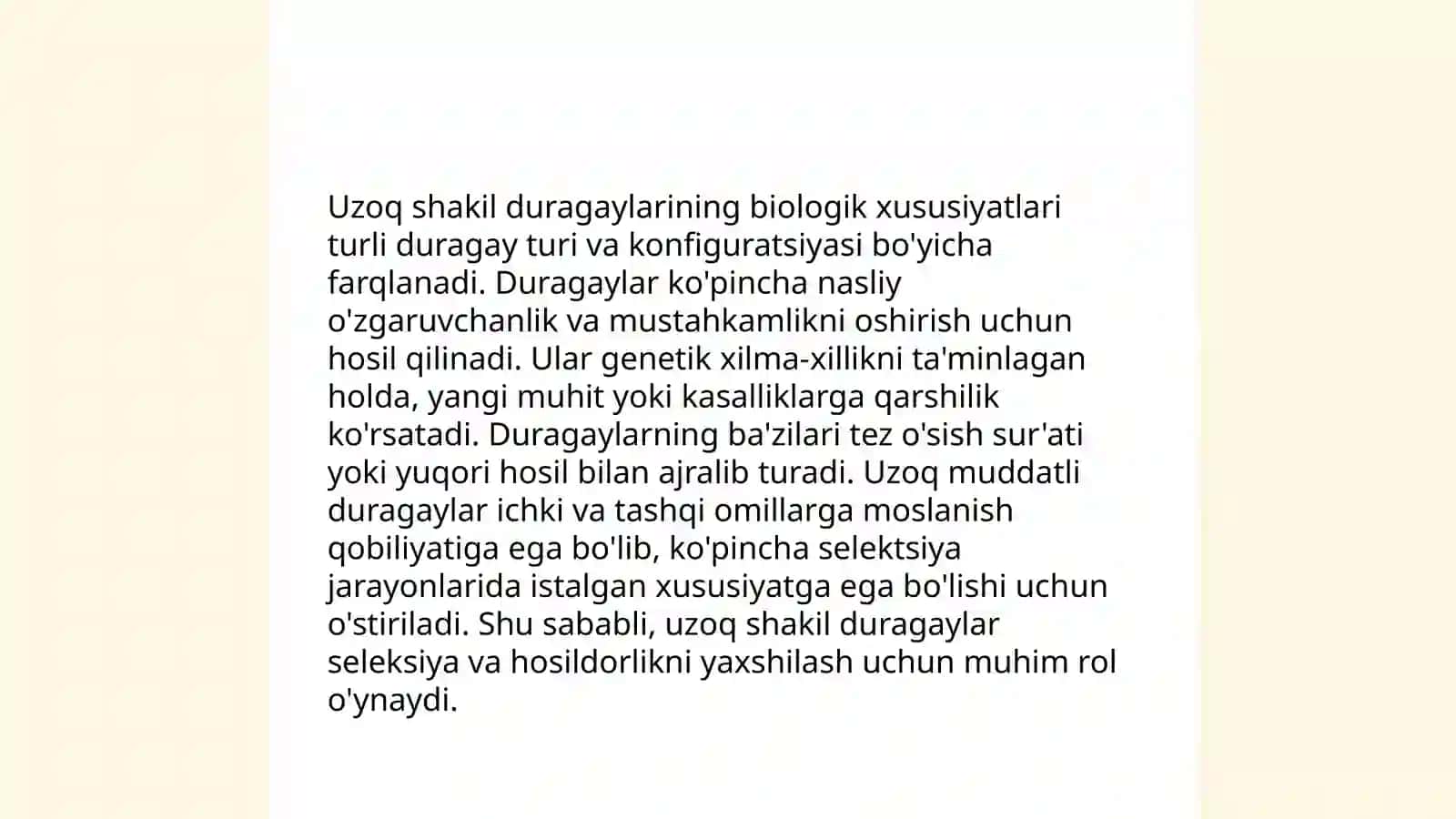 Uzoq shakil duragaylari 4
