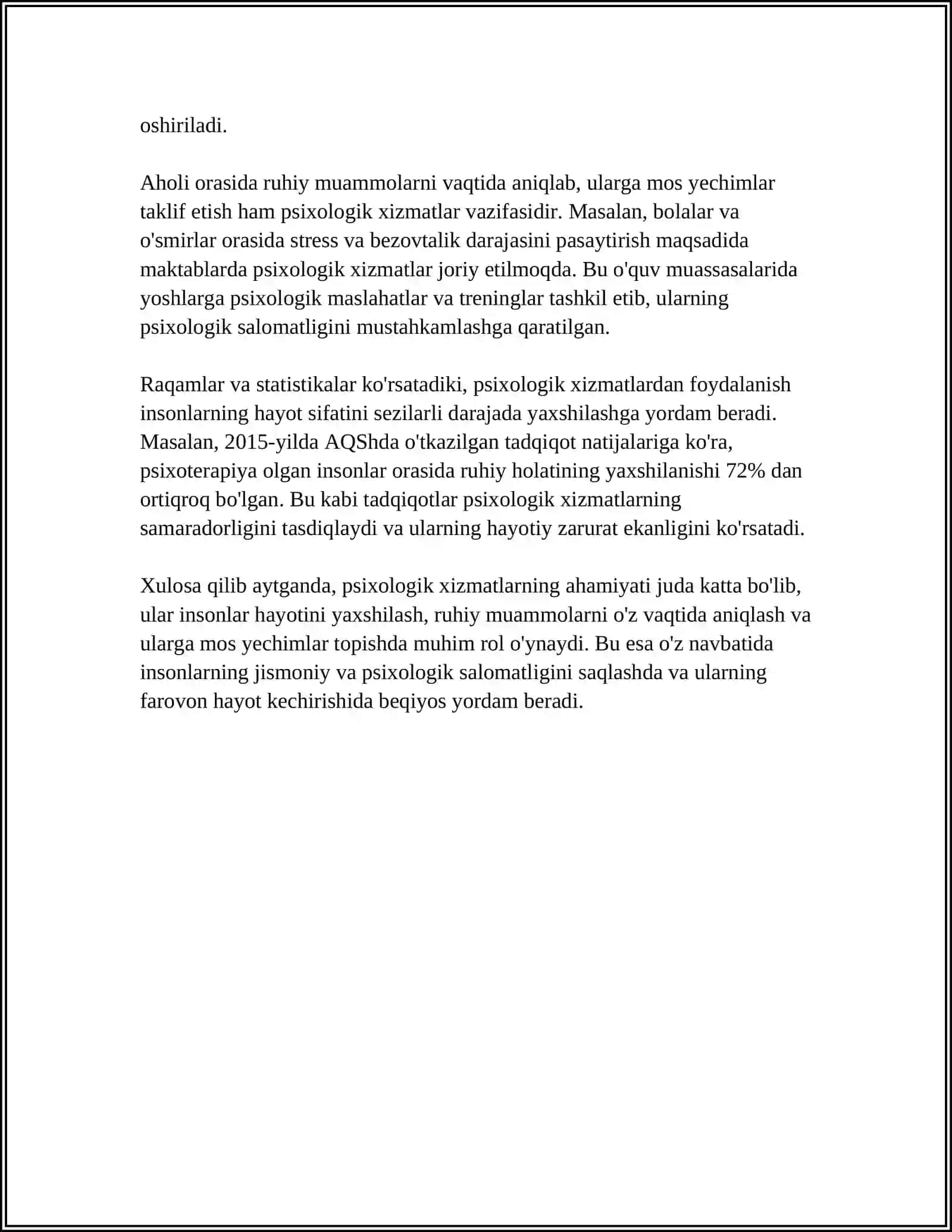 PSIXOLOGIK XIZMAT TUZILISHI VA BOSQICHLARI 4