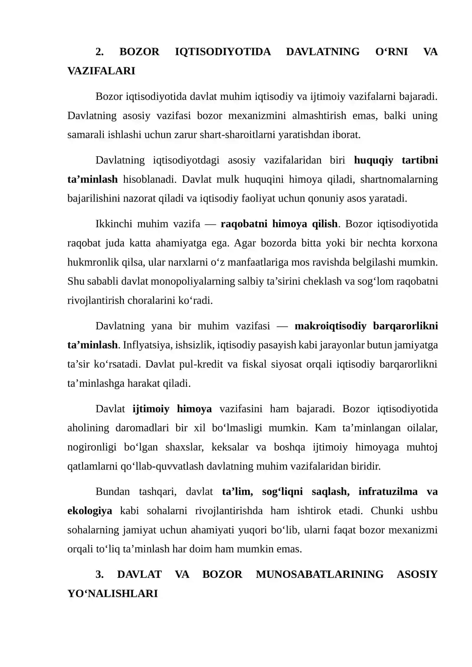 BOZOR IQTISODIYOTIDA DAVLAT VA BOZOR MUNOSABATLARI 4