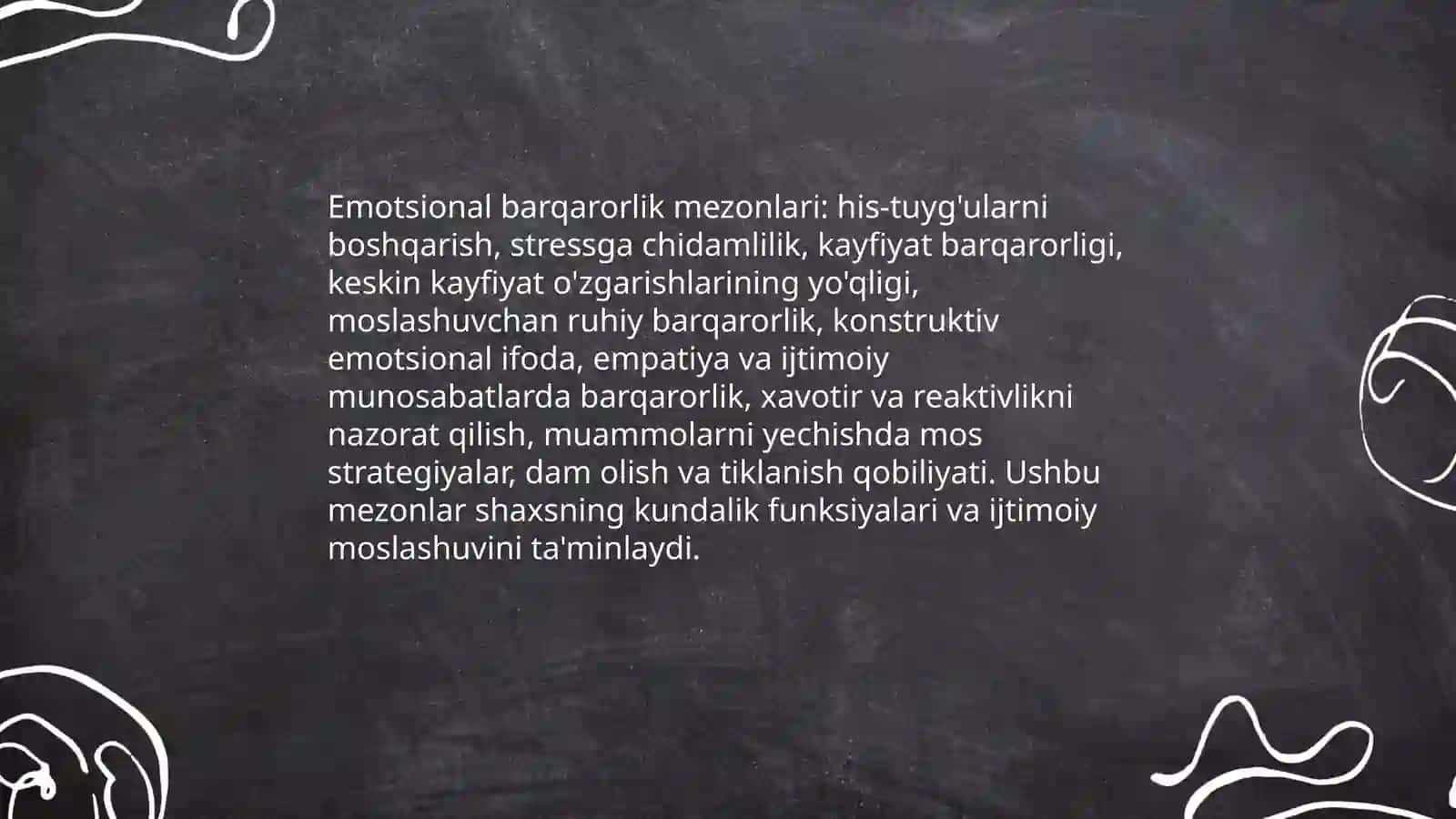 Psixologik salomatlik mezonlari 4