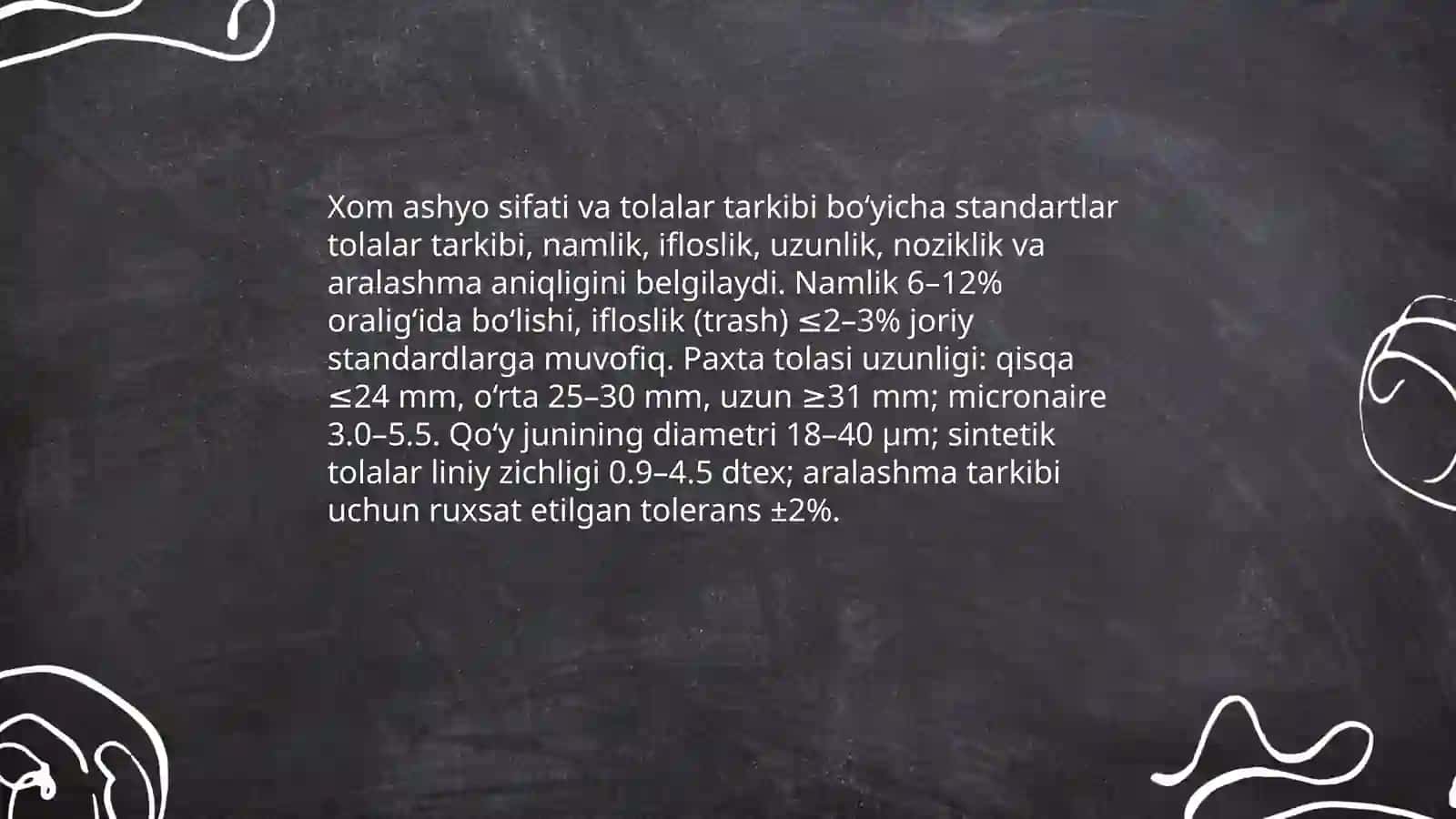 Notoqima matolar uchun sifat mezonlari: umumiy tushunchalar va tasnif 4