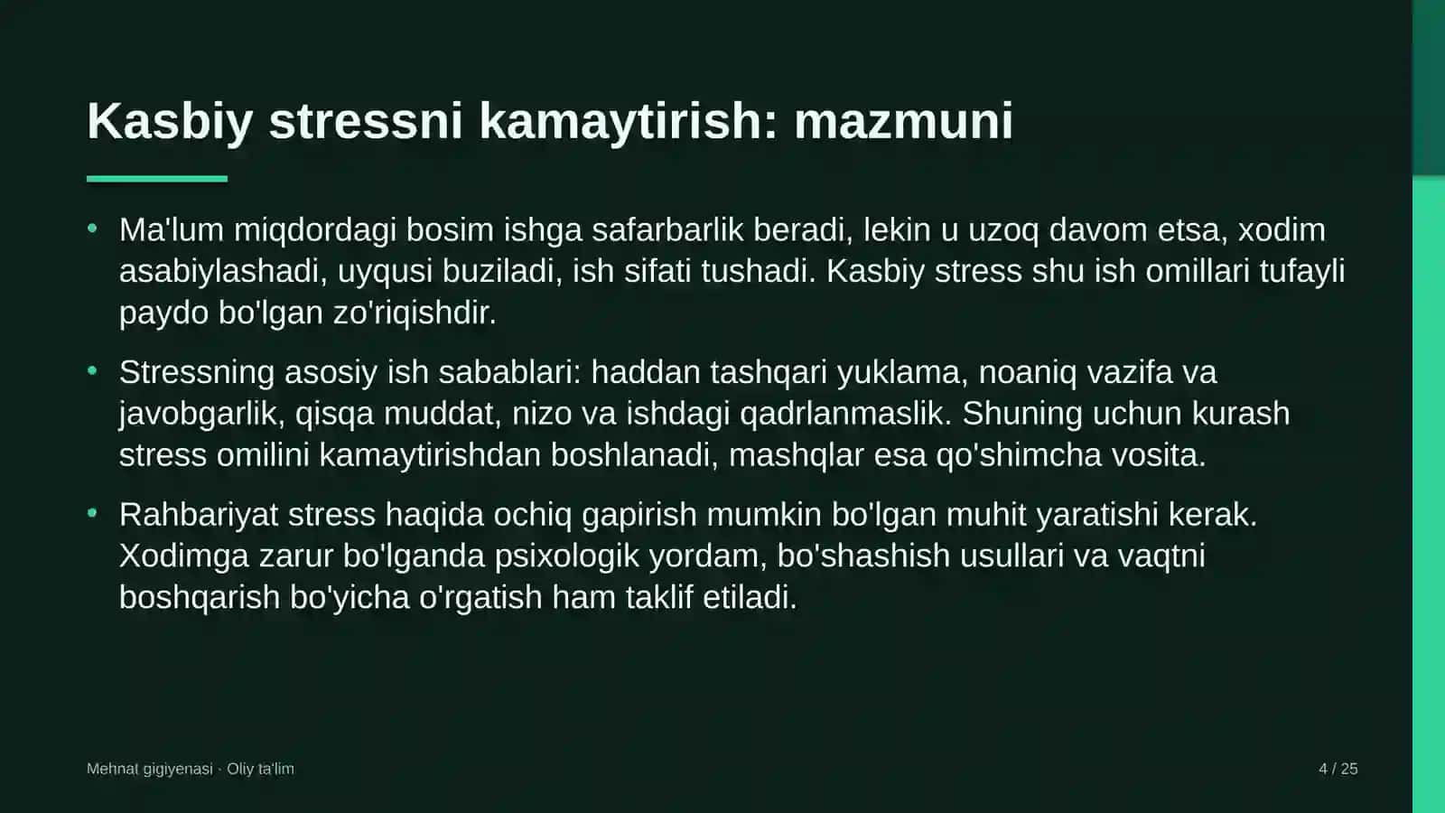 telegram kanallarida kasbiy stressni kamaytirish 9805 4