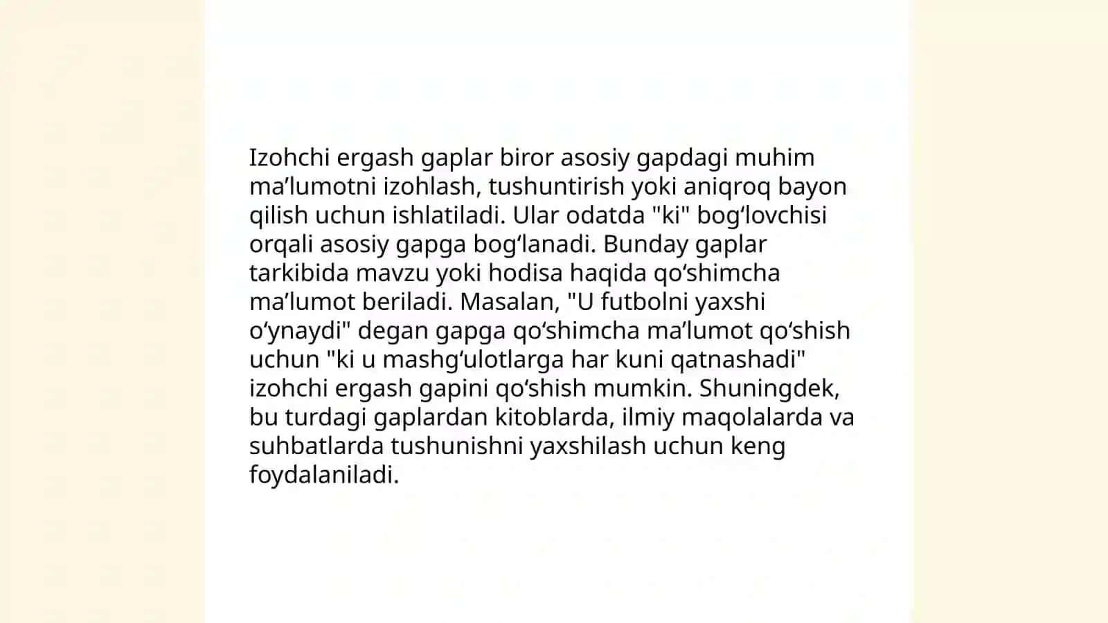 Ergashgan qo'shma gaplar 4